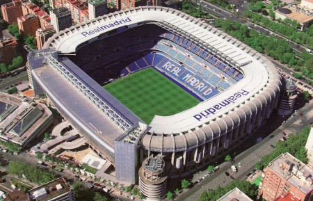 Estádio Santiago Bernabeu, Madrid, Espanha