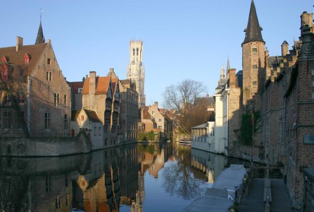 Canal de Bruges, Bruges, Bélgica